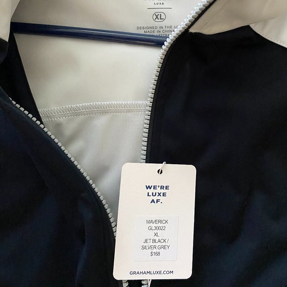 Graham Luxe - Maverick Full-Zip Hybrid Jacket - Golf - XL - Picture 3 of 3